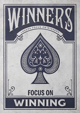 Winners Focus on Winning