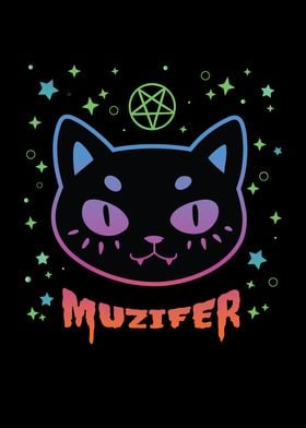 Muzifer Cat Kitten Devil