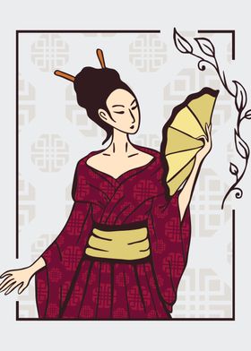 Traditional Geisha