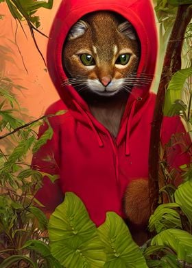 hoodie cat