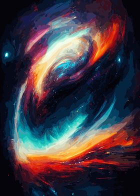 Galactic Space Painting