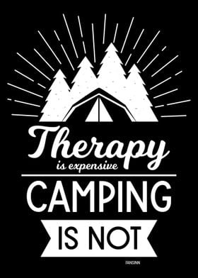 Camping therapy forest rel