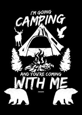 Camping nature animals wil