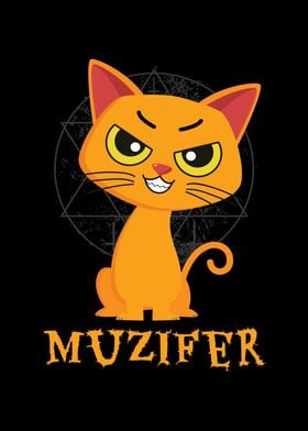 Muzifer Cat Kitten Devil