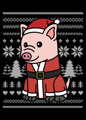 Mini Pig Christmas