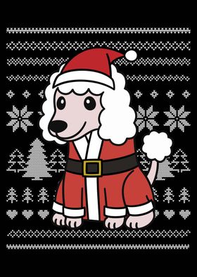 Poodle Christmas Costume 