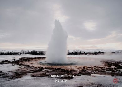 Strokkur Geyser Iceland