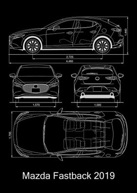 Mazda Fastback 2019 