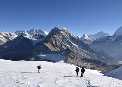 View over Himalaya 