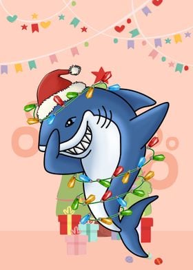 Funny Dabbing Shark