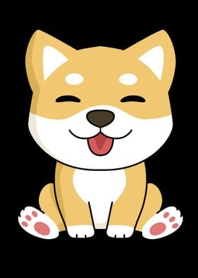 Kawaii Dog Gift Shiba Inu