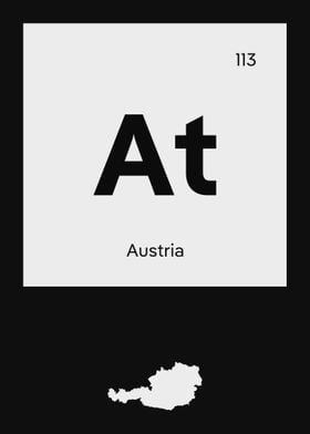 Austria Country Map