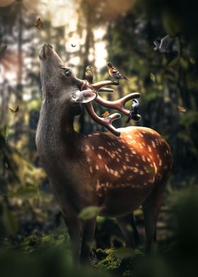 Fantasy Deer