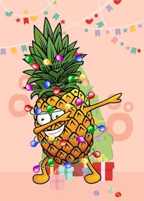 Funny Dabbing Pineapple