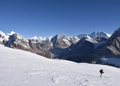 View over Himalaya