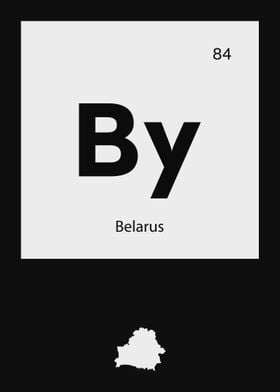 Belarus Country Map