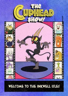 The cuphead show Poster for Sale by Pini - Toon