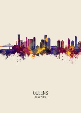 Queens Skyline New York