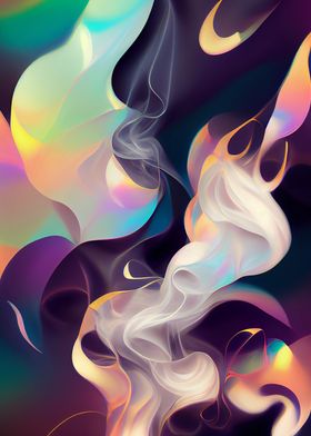 Iridescent Smoke II