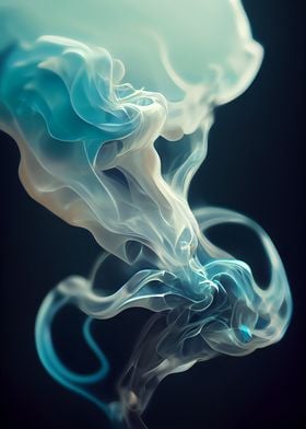 Aquamarine Smoke II