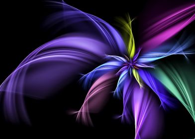 abstract Flower Petals 