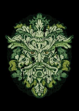 Celtic Green Man Irish