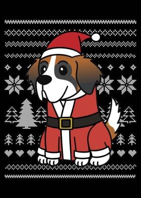 Saint Bernard Christmas