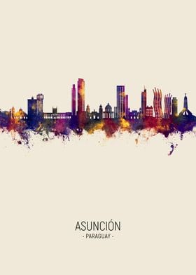 Asuncion Skyline Paraguay