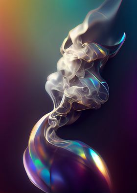 Iridescent Smoke III