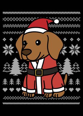 Vizsla Christmas Costume 