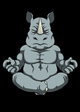 Rhino Gift Meditation Yoga