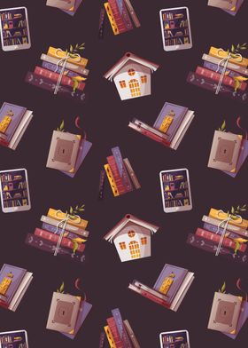 bookish pattern