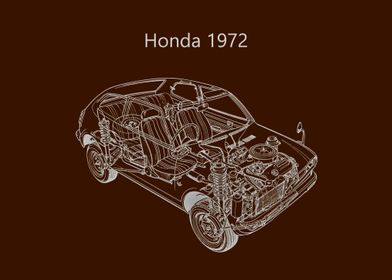 Honda Civic 1972 