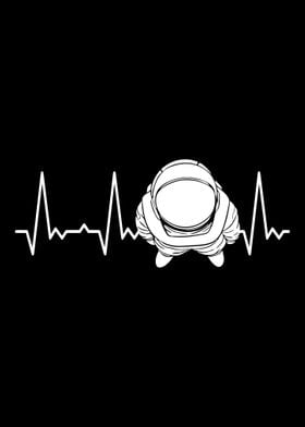 Heartbeat Astronaut