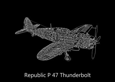 Republic P 47 Thunderbolt 