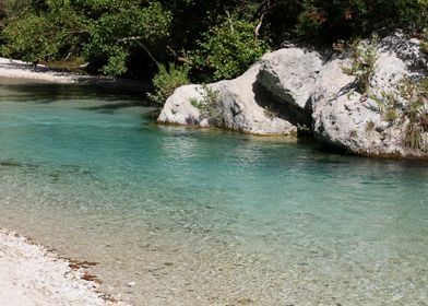 Acherontas river in Greece