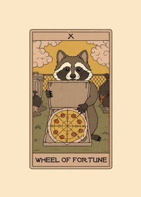 Wheel of Fortune Raccoon