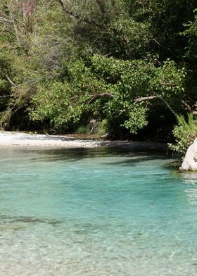 Acherontas river in Greece