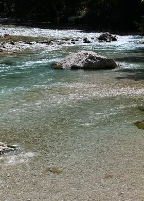 Acherontas river in Greece