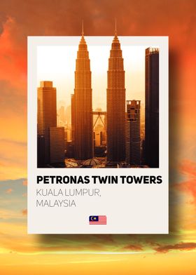 Petronas Towers Polaroid