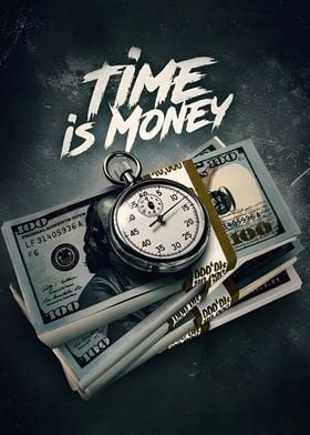 Time Is Money Posters Online - Shop Unique Metal Prints, Pictures,  Paintings