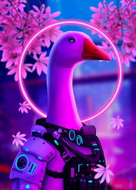 Duck cyberpunk