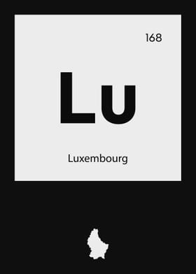 Luxembourg Country Map