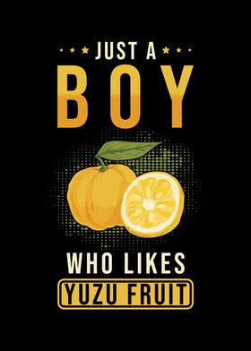 Yuzu Fruit Saying