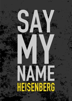 say my name