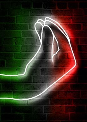 Italian Hand gesture meme