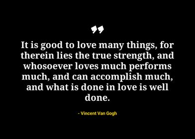 Vincent Van Gogh quotes 