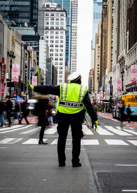 police man in New York 