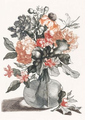 Flowers in a vase 1688