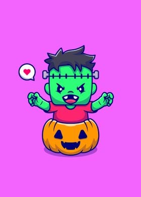 Cute frankenstein